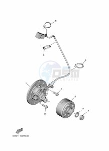 YZ65 (BR8F) drawing GENERATOR