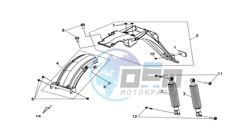 REAR FENDER /REAR SUSPENSION