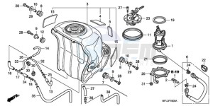 CBR1000RR9 UK - (E / MK) drawing FUEL TANK/FUEL PUMP