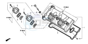 CBF600NA drawing CYLINDER HEAD COVER (CBF600S8/SA8/N8/NA8)