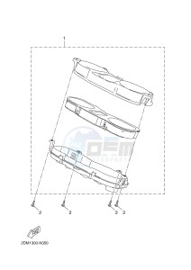 YP250R X-MAX 250 (2DL8 2DL8 2DL8 2DL8) drawing METER