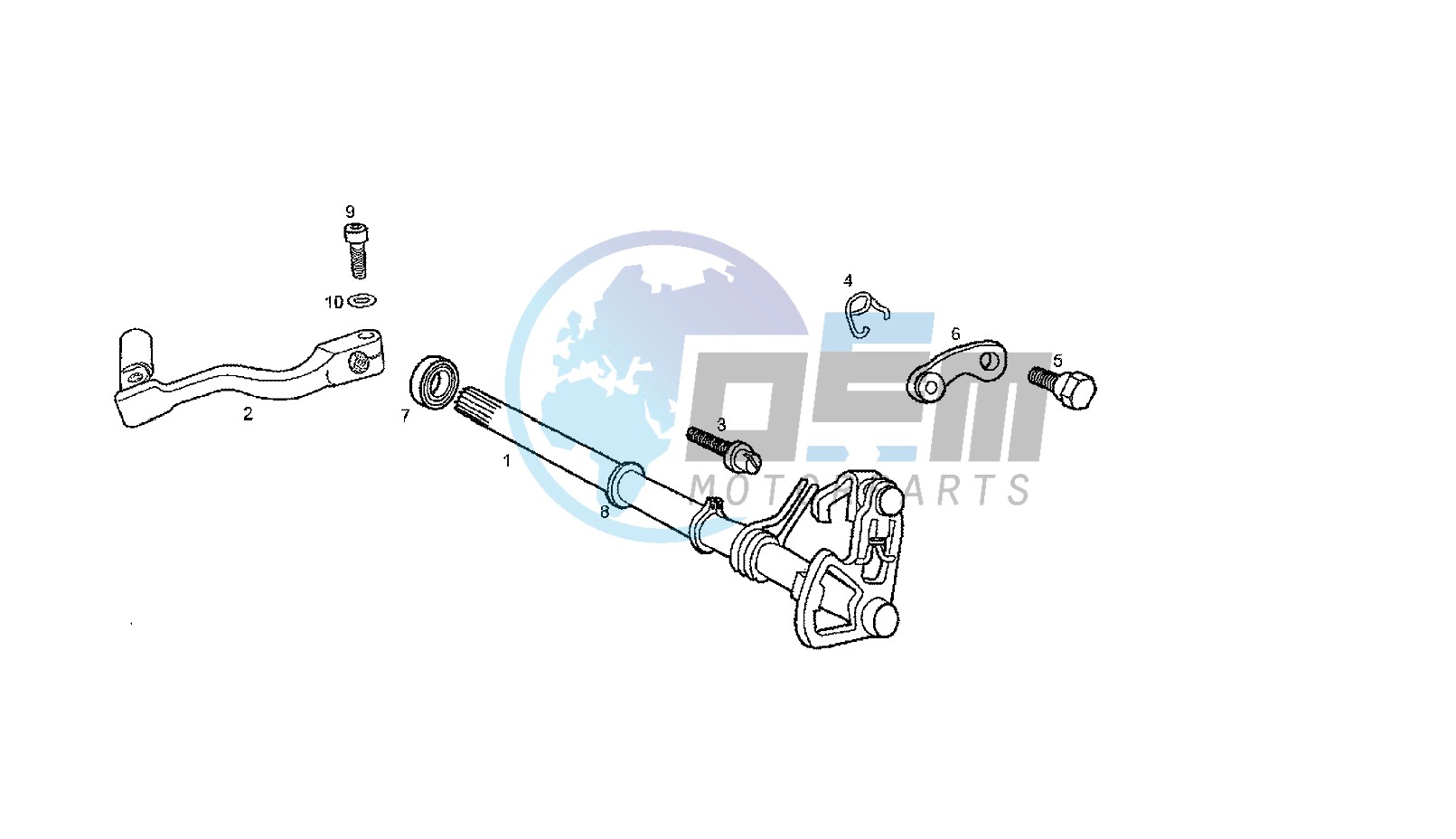 GEAR CHANGE MECHANISM