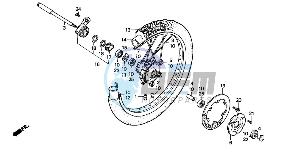 FRONT WHEEL