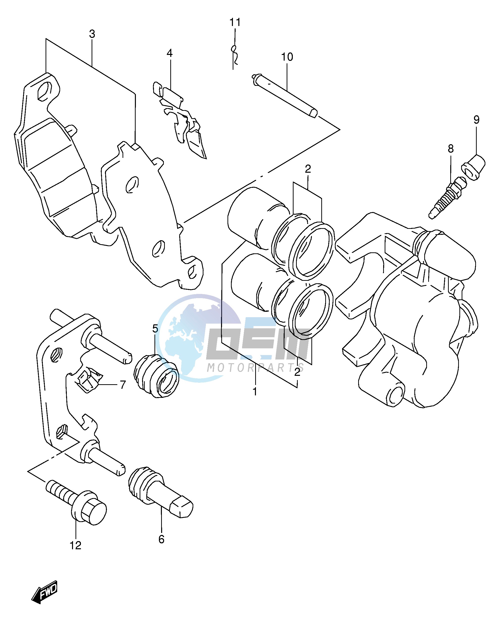 FRONT CALIPER