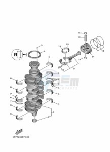 F80DET drawing CRANKSHAFT--PISTON