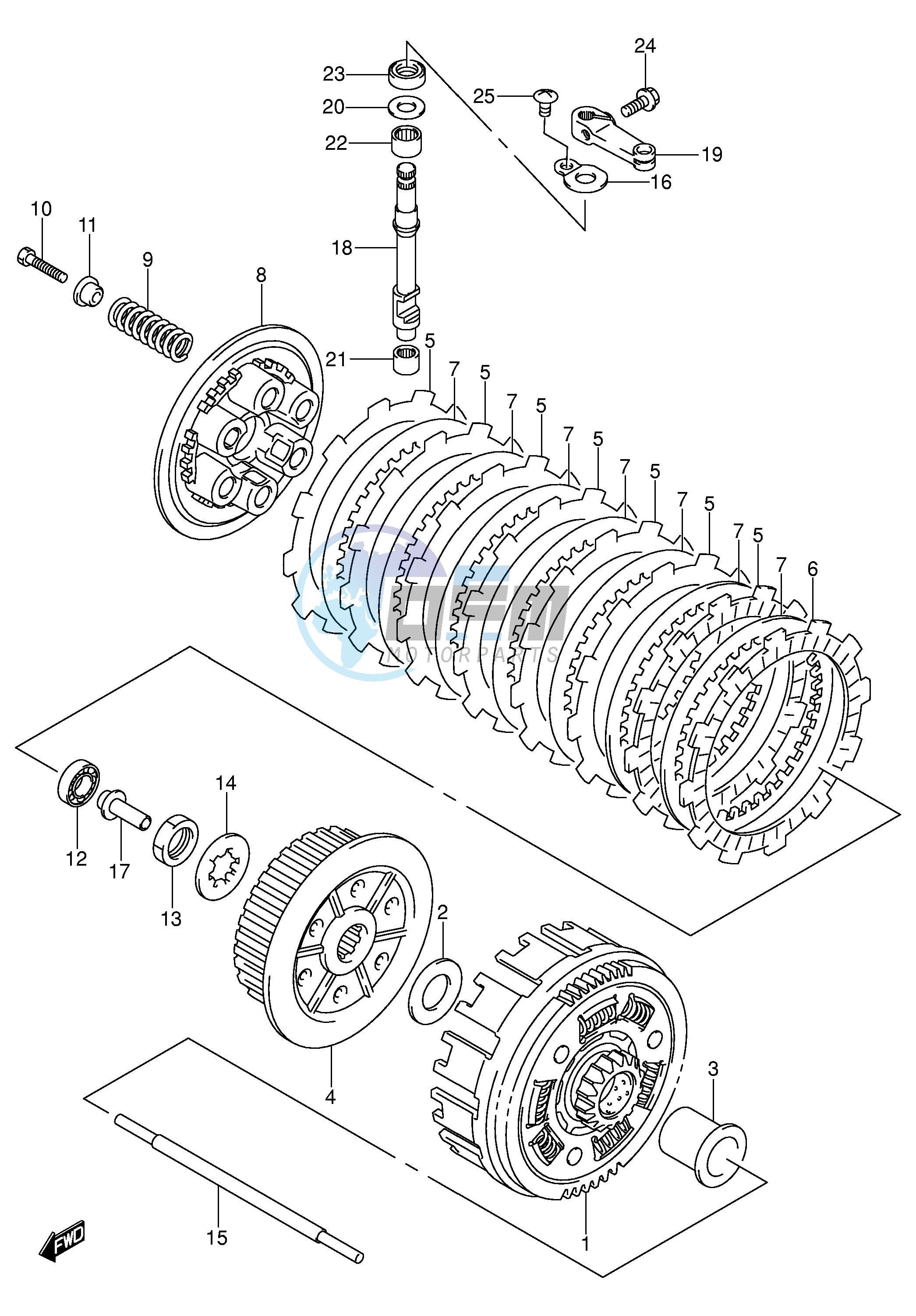 CLUTCH (MODEL K3 K4)