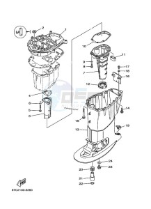 F40BMHDS drawing UPPER-CASING