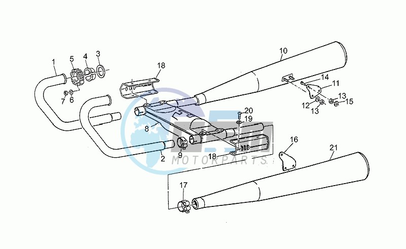 Exhaust unit 1991-d