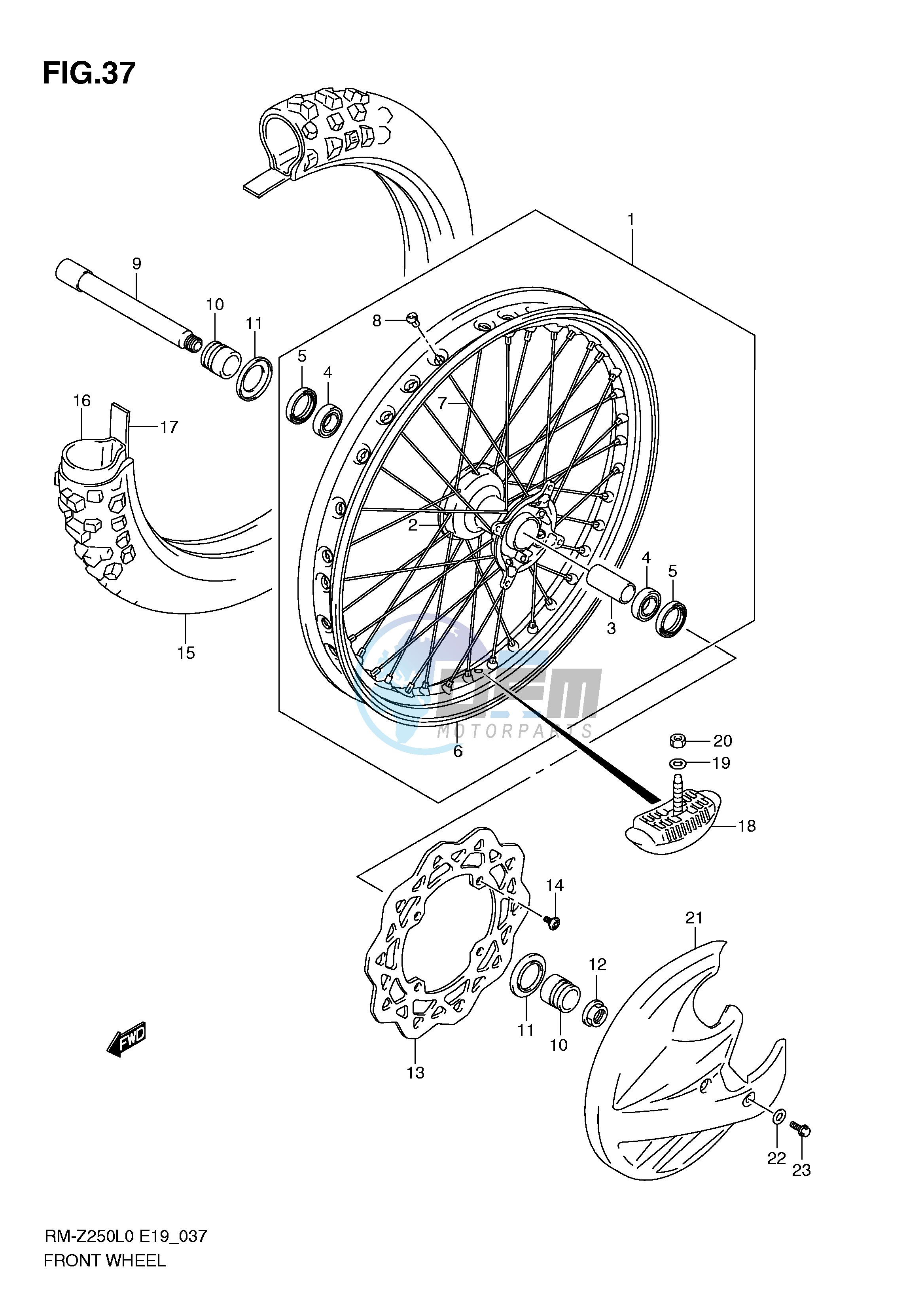 FRONT WHEEL