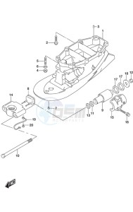 DF 250 drawing Drive Shaft Housing (DF 250S)