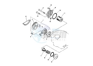 SR 125 drawing OIL PUMP