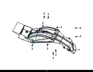 NH-T 125I (MG12B1-EU) (L9-M0) drawing RR. INNER MUDGUARD