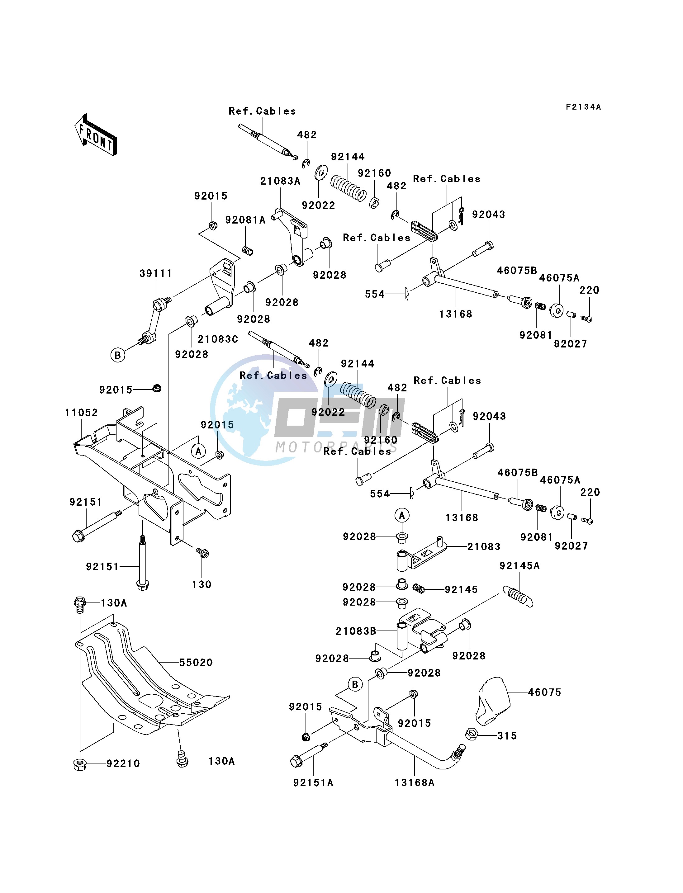 SHIFT LEVER-- S- --- JK1AFCE1 6B543664 - - -