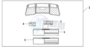 GL1800A BR - (BR) drawing INNER TRUNK LID ORG