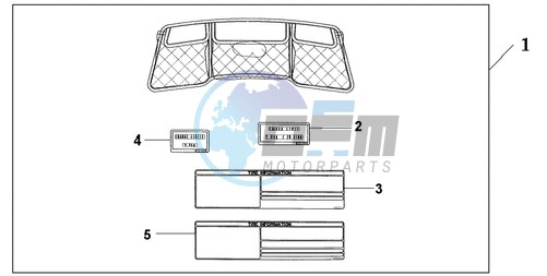 INNER TRUNK LID ORG