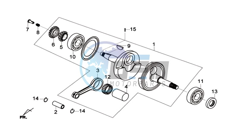 CRANKSHAFT / PISTON / PISTON RING