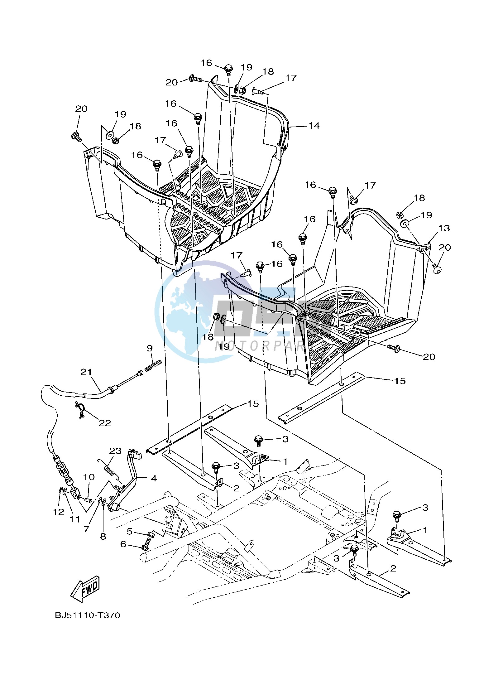 STAND & FOOTREST