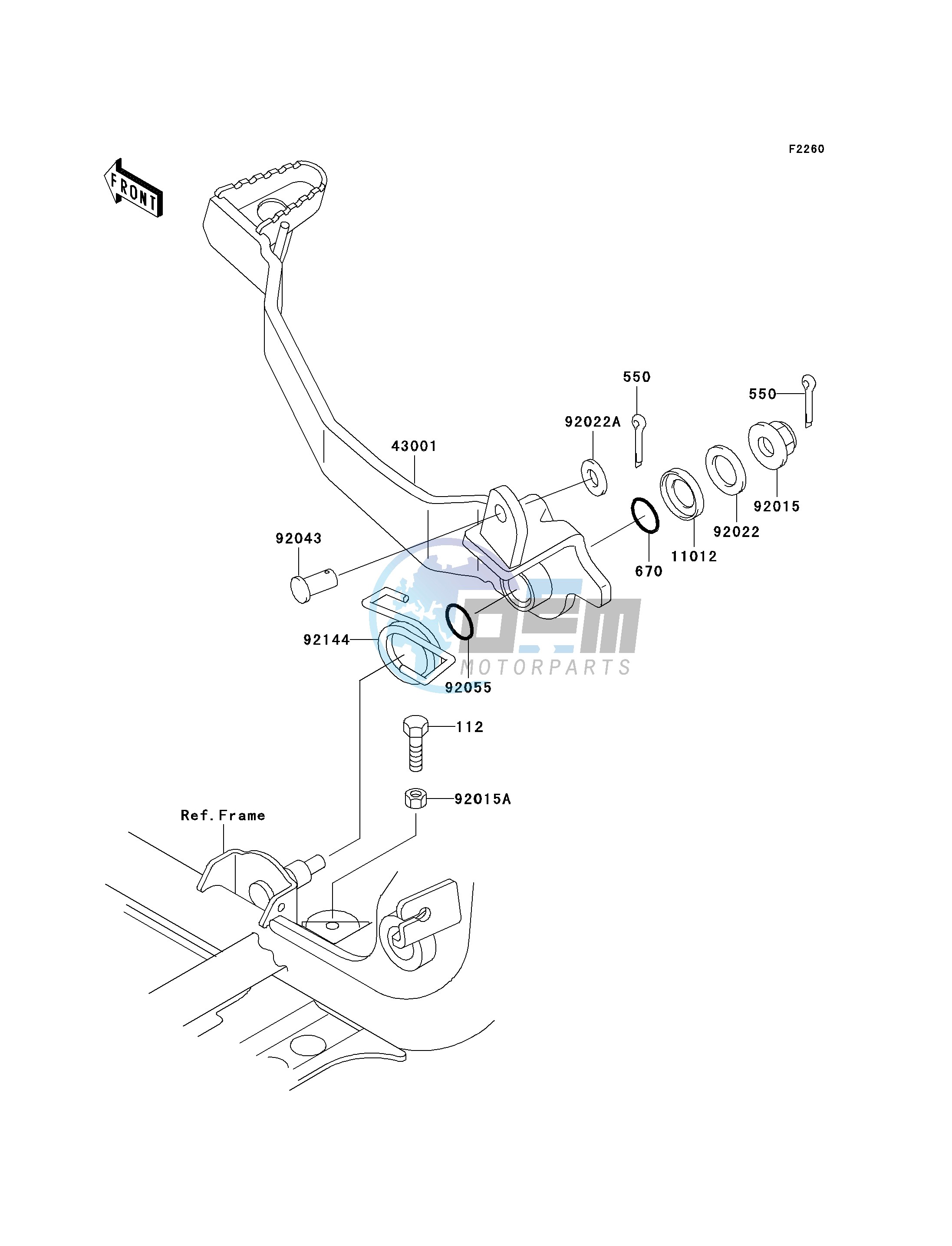 BRAKE PEDAL