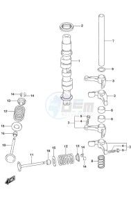 DF 9.9A drawing Camshaft w/Remote Control