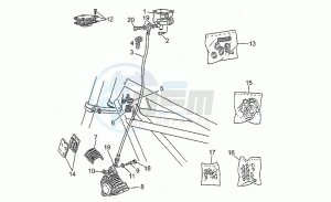 850 T5 Polizia - CC - PA - NC Polizia/CC/PA/NC drawing Front master cilinder