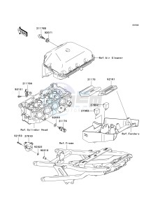 ZX 636 B [NINJA ZX-6R[ (B1-B2) [NINJA ZX-6R drawing FUEL INJECTION