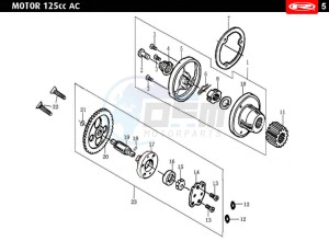 MARATHON-125-AC-E4-FREE-JUMP-AUSTRIA-FREE-JUMP-BLUE drawing LUBRICATION SYSTEM  EURO4