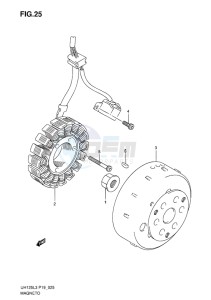 UH125 BURGMAN EU drawing MAGNETO