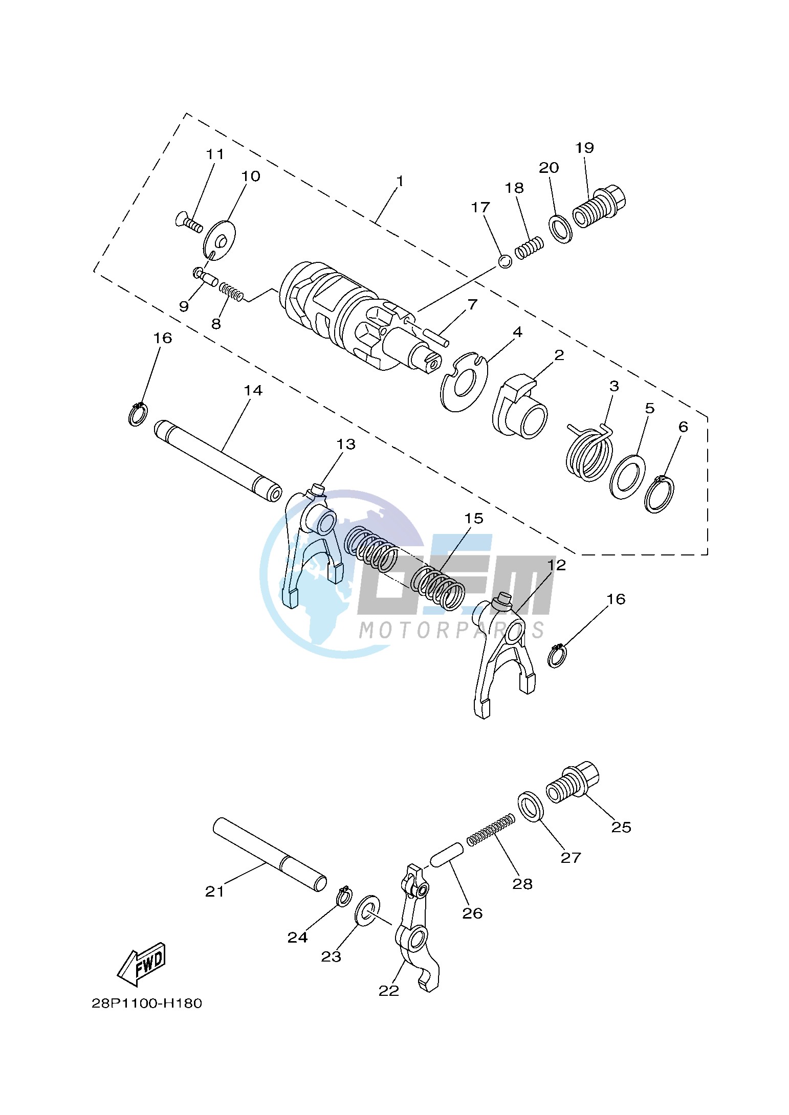 SHIFT CAM & FORK