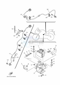 YZF250-A (B1X1) drawing ELECTRICAL 3