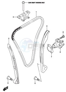 GSX-R1000 ARZ drawing CAM CHAIN