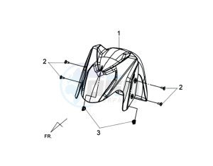 JOYMAX 125i drawing FRONT FENDER