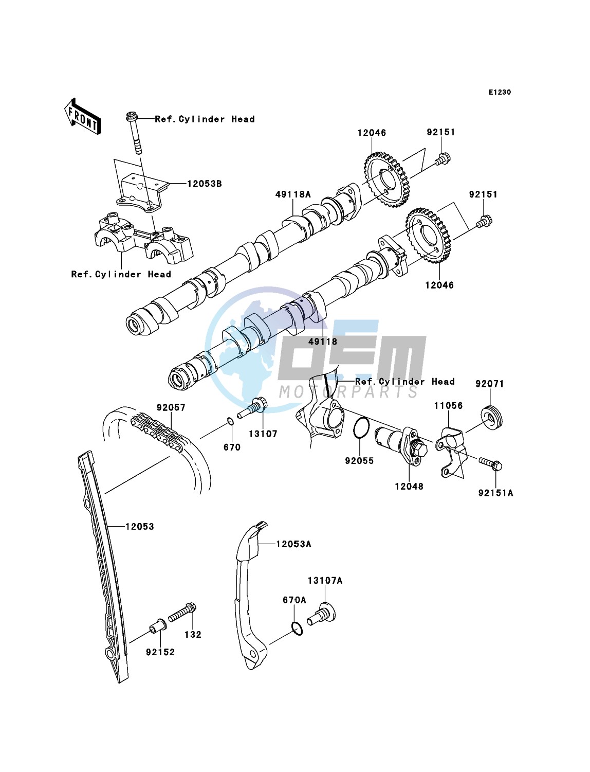 Camshaft(s)/Tensioner