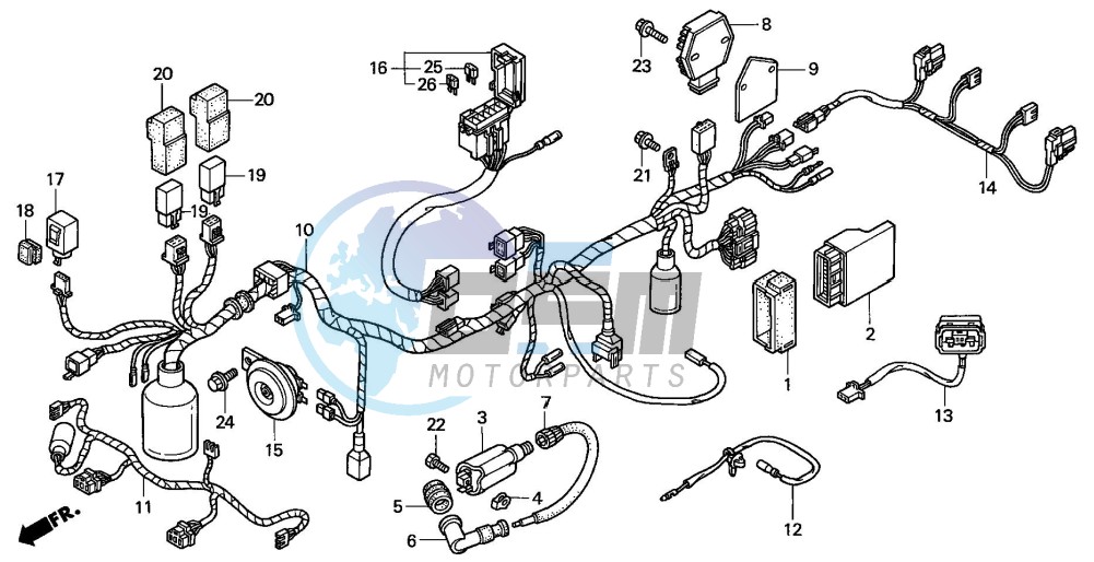 WIRE HARNESS (NSS2501)