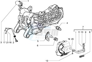 free 100 drawing Starting motor-starter lever