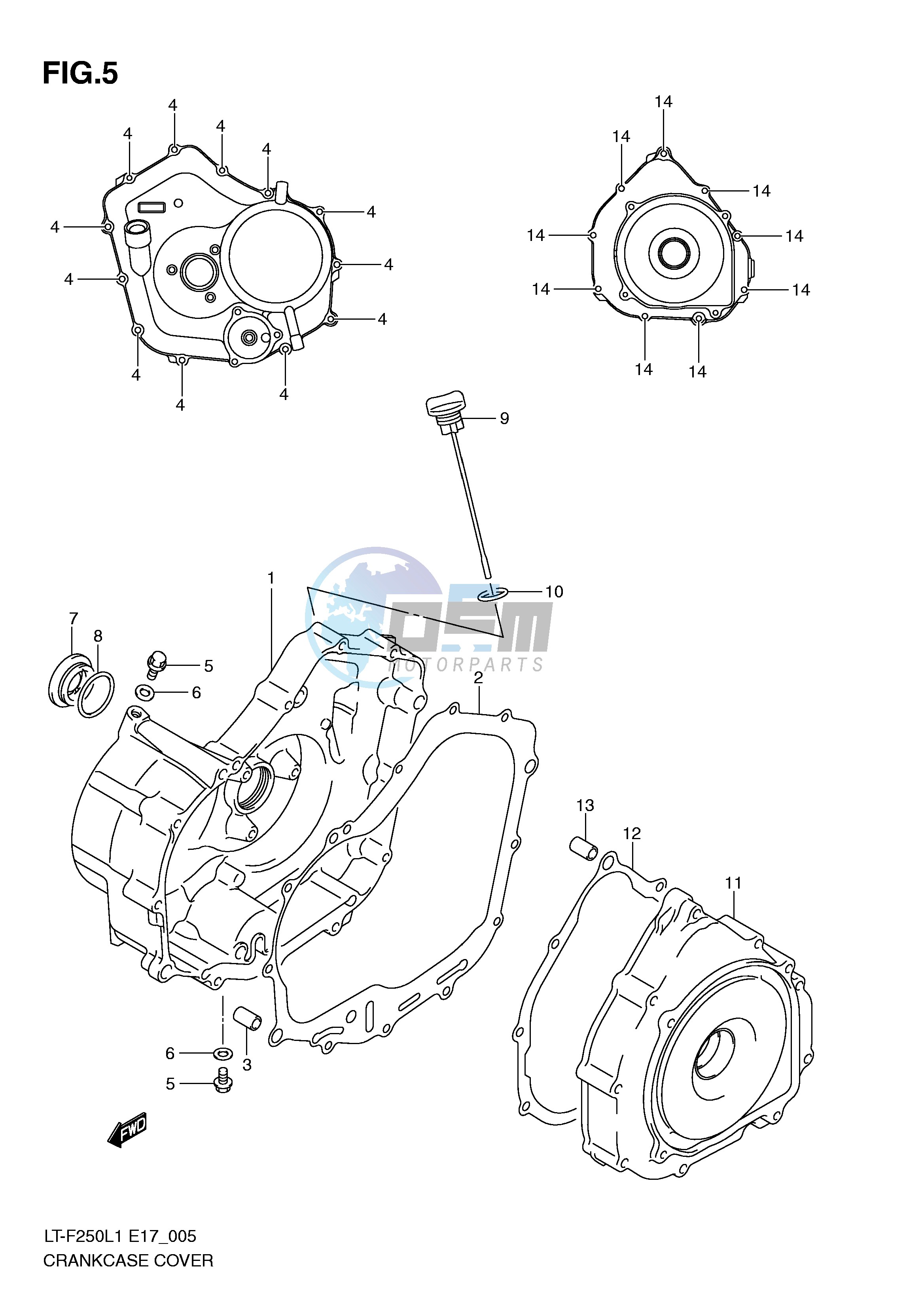 CRANKCASE COVER