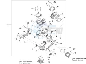 ETV Caponord 1200 USA USA drawing Throttle body