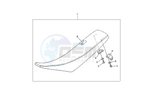 YZ 250 drawing SEAT