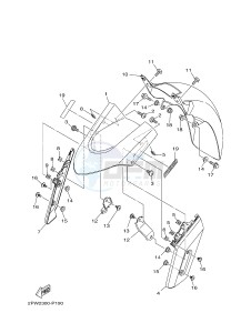 XP500A T-MAX 530 (2PWM) drawing FENDER