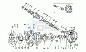 V 35 350 Carabinieri - PA Carabinieri/PA drawing Rear bevel gear