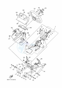 YXZ1000ET YXZ10YEXK (B5HA) drawing STEERING 2