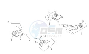 RSV 2 1000 drawing Turn indicators