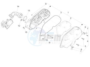 GTS SUPER 150 4T 3V IE NOABS E3 (APAC) drawing Air filter