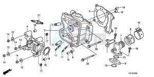 SH150D9 Europe Direct - (ED / KMH 2ED) drawing CYLINDER HEAD