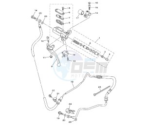 MT-01S 1700 drawing CLUTCH MASTER CYLINDER