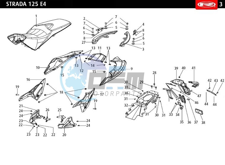 REAR PLASTICS - COVERS