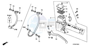 SH300A9 Europe Direct - (ED / ABS) drawing RR. BRAKE MASTER CYLINDER