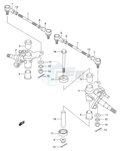 LT-Z50Z drawing KNUCKLE ARM