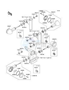 W800 EJ800ACF GB XX (EU ME A(FRICA) drawing Turn Signals