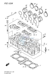 GSF-1250S ABS BANDIT EU drawing CYLINDER HEAD