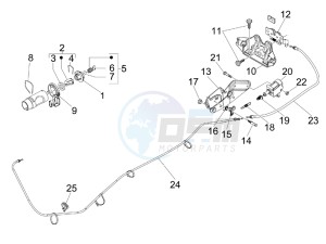 GTS 300 ie Touring drawing Locks